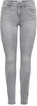 ONLY Damen Onlwauw Life Mid Sk Bb Bj694 Noos Jeans, Medium Grey Denim, Sx34 EU