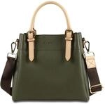 bugatti Ella Handtasche Damen Klein, Frauen Tasche, Damenhandtasche, olive