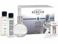 Lampe Berger Essentielle Ronde Duftlampen Set, Glas, Transparent, 360 ml