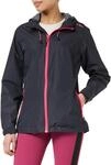 CMP - Damenjacke mit fester Kapuze, Anthrazit-Glanz, XS