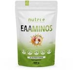 Nutri + EAA Powder Ice-Tea Peach 500 g - vegan + hochdosiert - alle essenzielle