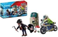 PLAYMOBIL | City Action | Polizei-Motorrad: Verfolgung des Geldr&auml;ubers | F&uuml;r Kinder