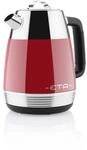ETA Wasserkocher Storio I 2200 W I 1,7 l I Wasserstandsanzeige I Automatische
