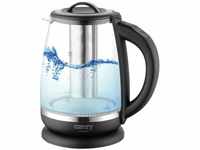 CAMRY CR 1290 Glaswasserkocher 2,0L mit Teeeinsatz und Temperaturregelung 2 Stunden