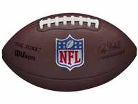 Wilson American Football NFL DUKE REPLICA, Mischleder, Offizielle Größe, Braun,