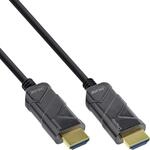 InLine&reg; HDMI AOC Kabel, Ultra High Speed HDMI Kabel, 8K4K, schwarz, 25m