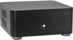 Inter-Tech ITX PC Geh&auml;use A80 mit 60 W Netzteil, schwarz