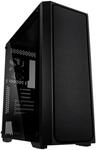 Raijintek Kompatibel mit Ponos MS Midi-Tower &ndash; Tempered Glass, Mesh &ndash; Schwarz