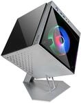 Azza Cube Mini - ITX Showcase Cube Geh&auml;use mit 140mm ARGB L&uuml;fter und