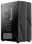 Aerocool MECHA, ATX PC-Geh&auml;use, ARGB Front, Geh&auml;rtetes Glas, L&uuml;fter 12cm