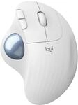 Logitech ERGO M575 Wireless Trackball Maus - Einfache Steuerung mit dem Daumen,