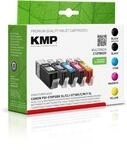 KMP Tintenpatrone passend f&uuml;r Canon CLI571BKXL, PGI570PGBKXL Multipack -...