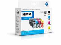 KMP Know How in modern Printing Tintenpatrone Kombi-Pack Kompatibel ersetzt HP...