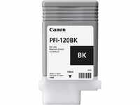 Canon PFI120BK passend für IPF TM200 Tinte schwarz 2885C001 130ml