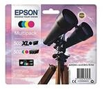 Epson Original 502 Tinte Fernglas Multipack 4-farbig schwarz XL, CMY Standard,