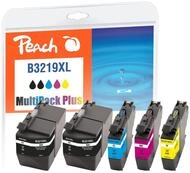 Peach B3217/3219 Spar Pack Plus Druckerpatronen XL (2xBK, C, M, Y) ersetzt...