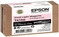 Epson C13T47A600 Tinte hell Magenta 50 ml