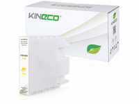 Kineco Patrone kompatibel für Epson Workforce WF-6090 WF-6590 C13T907440 Yellow