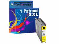 Tito-Express PlatinumSerie 1x Patrone XXL kompatibel mit Epson T7554 Yellow 