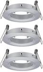 Paulmann 92484 Einbauleuchte Choose Spot starr max. 3x10W Deckeneinbaustrahler Alu