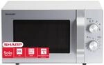 Sharp R204S Solo-Mikrowelle/ 20 L/ 800 W/ 6 Leistungsstufen/Zeitschaltuhr von 30
