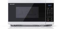 Sharp Mikrowelle YC-MG02E-W 20L, Wei&szlig;, 800W Mikrowelle, 1000W Grill,