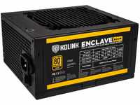 Kolink Enclave 80 Plus Gold PSU PC-Netzteil 500 Watt, Modulares Netzteil, Leiser