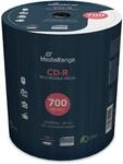 MediaRange CD-R 700MB 80 Min 100er-Pack 52x