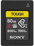 Sony CFexpress Type A 80 GB TOUGH (Modell CEAG80T) &ndash; ultraschnell (Lesen bis 800