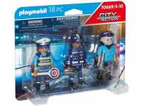 PLAYMOBIL City Action 70669 Figurenset Polizei, Für Kinder von 4-10 Jahre