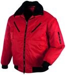 teXXor Piloten Oslo Arbeitsjacke mit abnehmbaren &Auml;rmeln, XL, rot, 4172