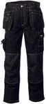 teXXor Arbeitshose Twill Bundhose T/C Panama Canvas Arbeitsbundhose schwarz 56