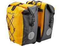 XLC Unisex – Erwachsene Einzeltaschenset wasserdicht Packtasche, gelb, 1size