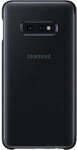 Clear View Cover f&uuml;r Galaxy S10e Schwarz - 5.8 Zoll