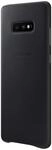 Leather Cover f&uuml;r Galaxy S10e Schwarz