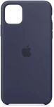 Apple Silikon Case (f&uuml;r iPhone 11 Pro Max) - Mitternachtsblau - 6.5 Zoll