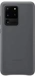 Samsung Leather Smartphone Cover EF-VG988 f&uuml;r Galaxy S20 Ultra Handy-H&uuml;lle, echtes