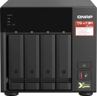 QNAP TS-473A-8G, QNAP TS-473A-8G | 2.5GbE, 4-Bay, AMD Ryzen CPU, 8GB RAM, M.2 Slots,