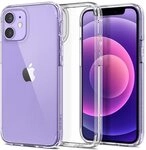 Spigen Ultra Hybrid H&uuml;lle Kompatibel mit iPhone 12 mini -Crystal Clear