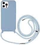 Artwizz HangOn Case f&uuml;r iPhone 12 Pro Max - Robuste Silikon Handykette mit