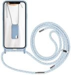 Artwizz HangOn Case f&uuml;r iPhone 12 mini - Robuste Silikon Handykette mit Abnehmbarem