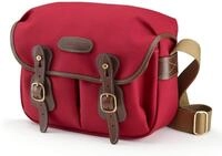 Billingham Hadley Umh&auml;ngetasche klein (Burgundy mit Schokolederbesatz)