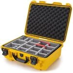 Nanuk 930 wasserdichter Hartschalenkoffer mit gepolsterten Trennw&auml;nden, Gelb