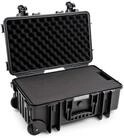 B&W International Mehrzweckkoffer Outdoor 6600 (PP.428) Schwarz - mit W&uuml;rfelschaum -