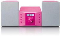Lenco MC-013PK Stereoanlage - Kompaktanlage f&uuml;r Kinder - Radio CD-Player - LCD