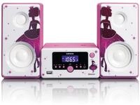 Lenco Stereoanlage MC-020 Kompaktanlage mit Bluetooth, USB und UKW-Radio