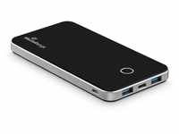 MediaRange Mobiles Ladegerät I Powerbank 10.000mAh, 2x USB-A und 1x USB-C®,