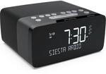 Pure Siesta Charge Radiowecker mit Wireless Charging Ladepad (Digitalradio mit