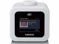 Lenco CR-620 DAB+ Radiowecker - 3 TFT Farbdisplay - FM Empfänger - 40 Senderspeicher