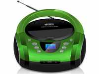 Tragbare Boombox | CD/CD-R | USB | FM Radio Player | AUX-Eingang 
